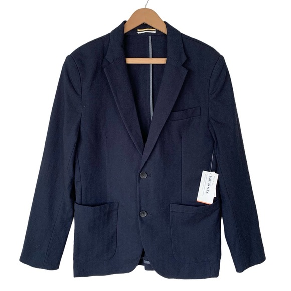 Old Navy Other - Old Navy Built-In Flex Navy Blue Blazer Jacket